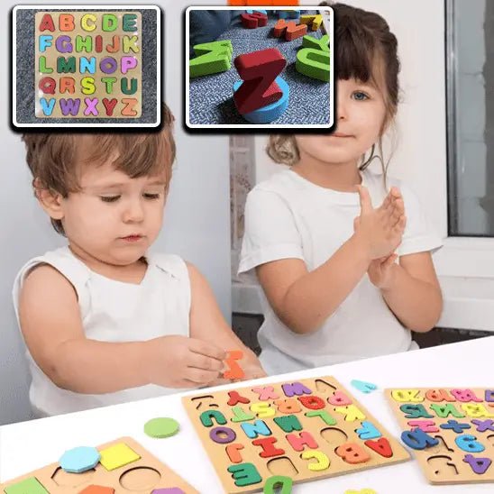 Jouets Montessori | Alphabet - Les douceurs de bébé