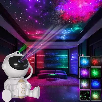 Lampe astronaute | pour un unvers de galaxies et d'étoiles scintillantes - Les douceurs de bébé