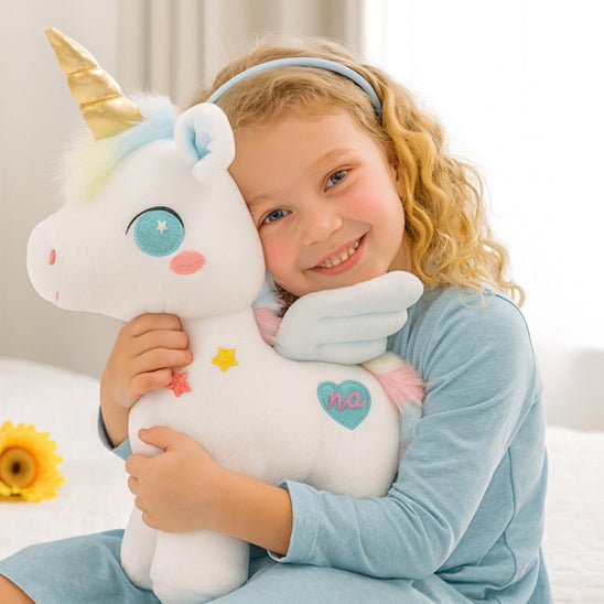 Licorne peluche | Douce et Câline - Les douceurs de bébé
