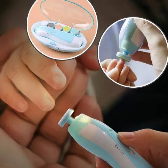 Lime à ongles électrique pour bébé | securitaire et douceur - Les douceurs de bébé