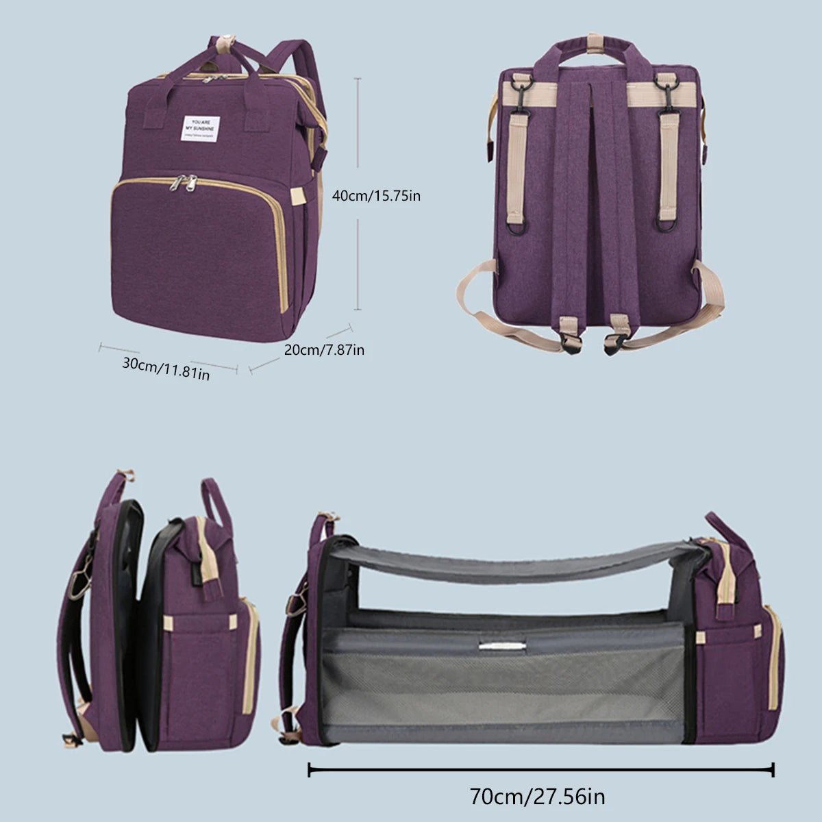 lit bebe de voyage | sac a dos - Les douceurs de bébé