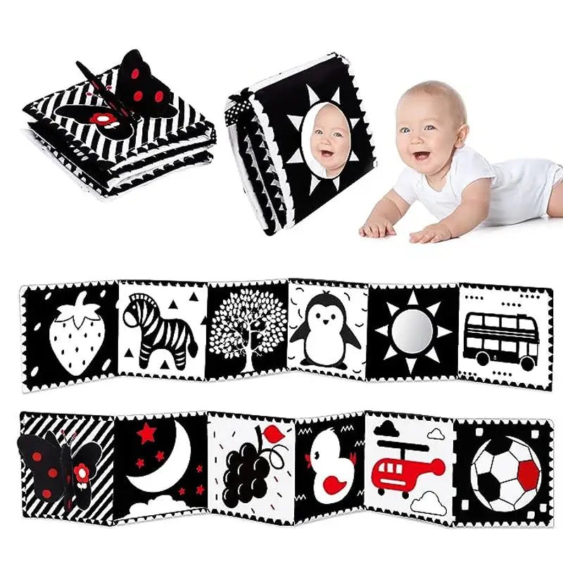Livre pour bébé | en tissu non toxique - Les douceurs de bébé
