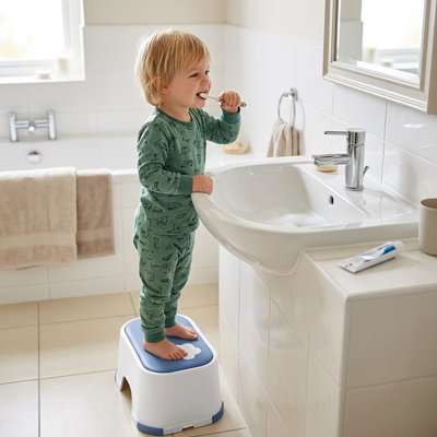 Marche pied enfant Sécuritaire | stabilité assurée - Les douceurs de bébé