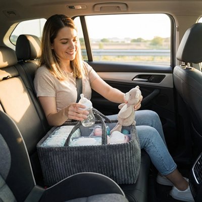 Panier rangement bebe | Organiseur pratique - Les douceurs de bébé