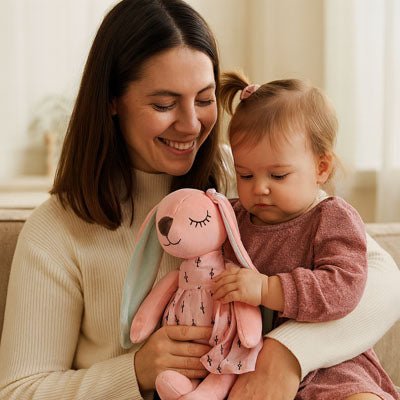 Peluche lapin | Toute Douce - Les douceurs de bébé