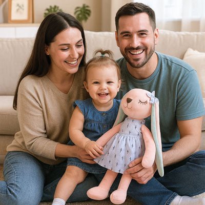 Peluche lapin | Toute Douce - Les douceurs de bébé