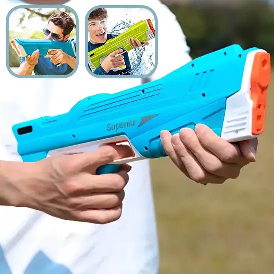 Pistolet a eau électrique | des heures de plaisirs - Les douceurs de bébé