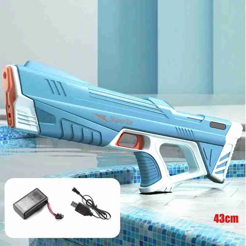 Pistolet a eau électrique | des heures de plaisirs - Les douceurs de bébé