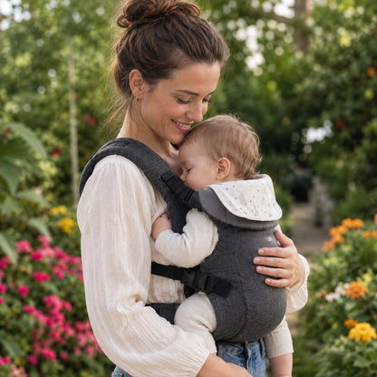 Porte-bébé| ergonomique avec ceinture lombaire réglable - Les douceurs de bébé