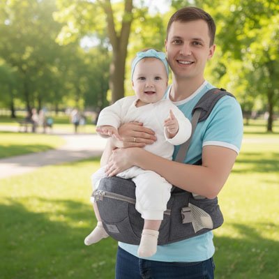 Porte-bébé ergonomique | Balades confortables - Les douceurs de bébé
