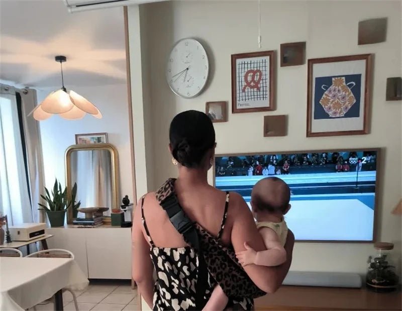 porte bebe | tendance motif léopard - Les douceurs de bébé