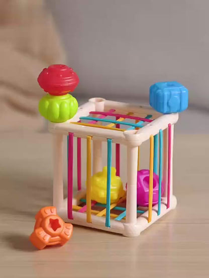 Cube de jeu sensoriel | stimule le développement