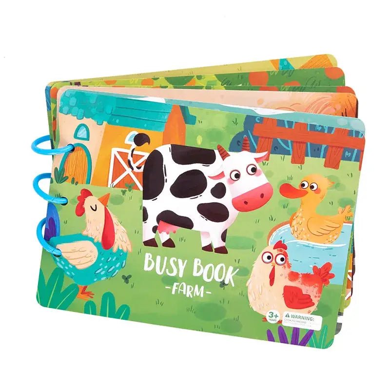 puzzle autocollant Montessori |compagnon de voyage idéal pour votre enfant - Les douceurs de bébé