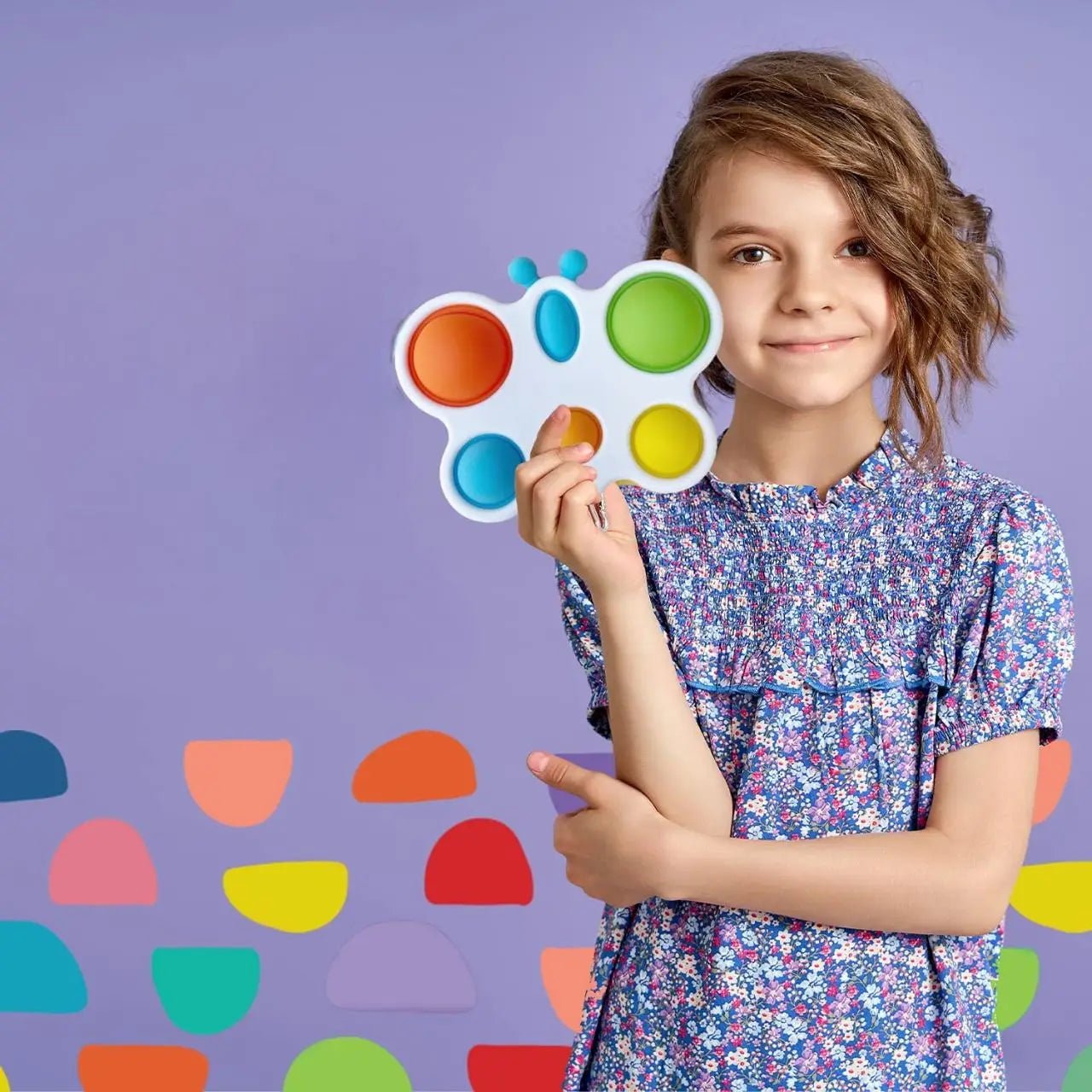 Puzzle Board Papillon | Pop it éducatif et amusant - Les douceurs de bébé