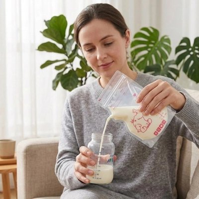 Sachet conservation lait maternel