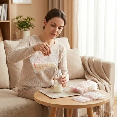 Sachet conservation lait maternel