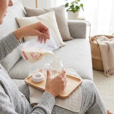 Sachet conservation lait maternel