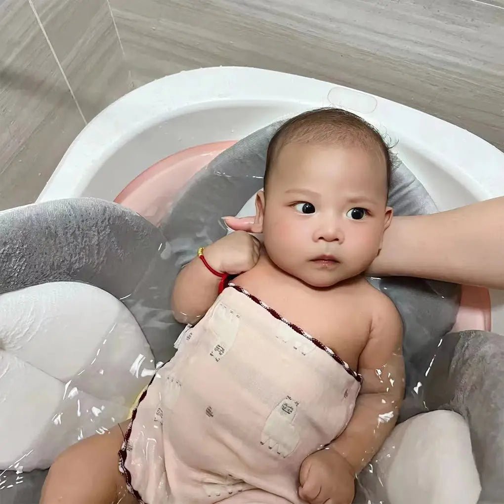 Siège de bebe pour le bain | forme de fleur de lotus - Les douceurs de bébé