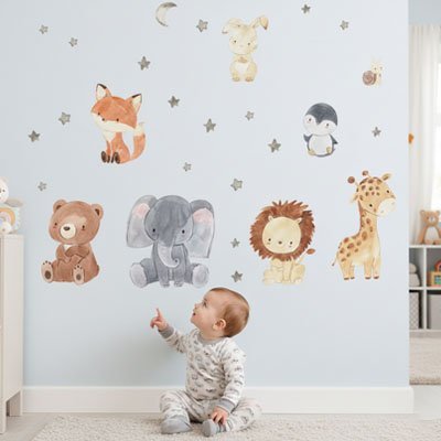 Stickers muraux | Déco Élégance - Les douceurs de bébé