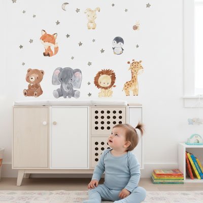 Stickers muraux | Déco Élégance - Les douceurs de bébé