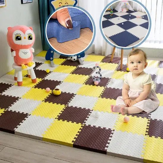 Tapis de sol en mousse | un endroit confortable et sécurisé - Les douceurs de bébé