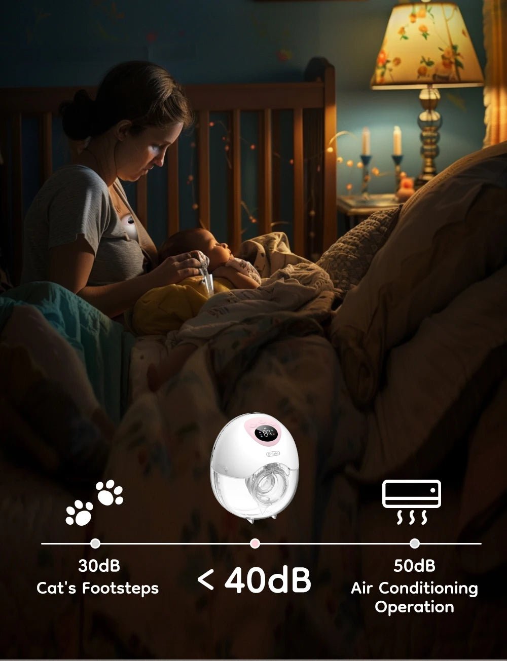 Tire lait portable | liberté de mouvement incomparable - Les douceurs de bébé