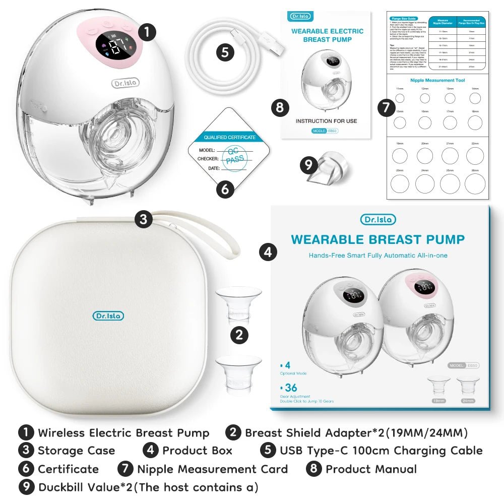 Tire lait portable | liberté de mouvement incomparable - Les douceurs de bébé