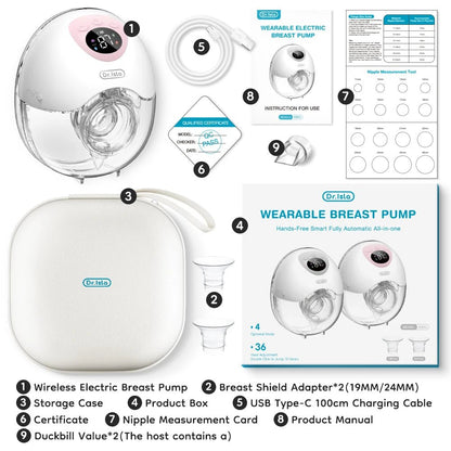 Tire lait portable | liberté de mouvement incomparable - Les douceurs de bébé
