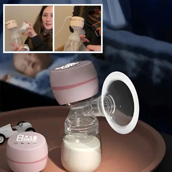 Tire-lait | rechargeable, programmable simplement révolutionnaire - Les douceurs de bébé