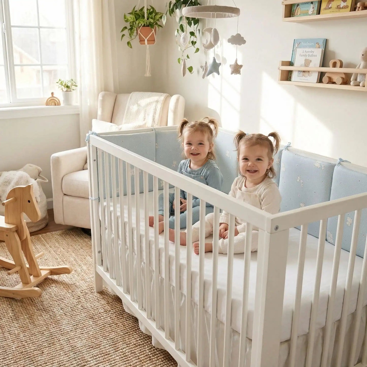 Tour de lit bébé | Sécurisé et Confortable - Les douceurs de bébé