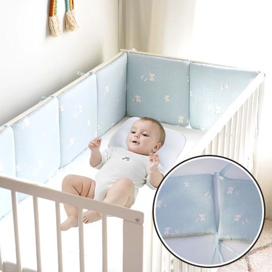 Tour de lit bébé | Sécurisé et Confortable - Les douceurs de bébé