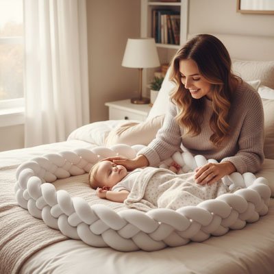 Tresse de lit | Scandinave - Les douceurs de bébé