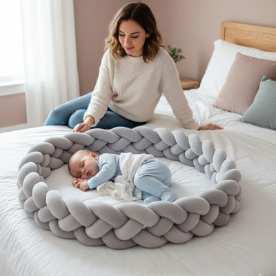 Tresse de lit | Scandinave - Les douceurs de bébé