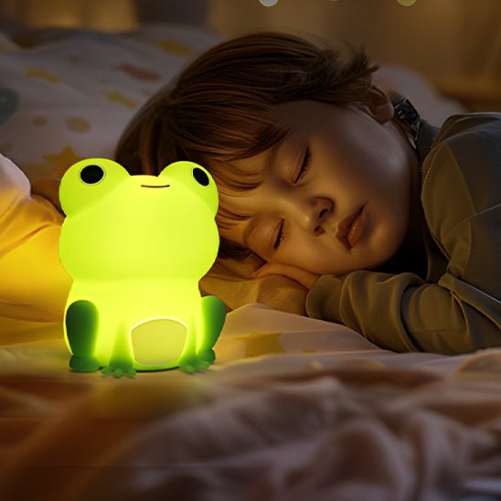 veilleuse bebe grenouille | pour des nuits paisibles - Les douceurs de bébé