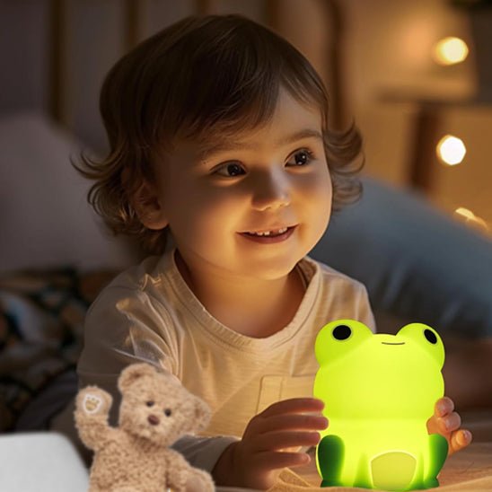 veilleuse bebe grenouille | pour des nuits paisibles - Les douceurs de bébé