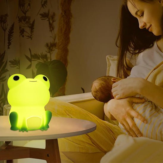 veilleuse bebe grenouille | pour des nuits paisibles - Les douceurs de bébé