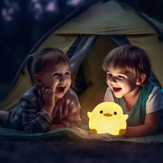 Veilleuse bebe petit canard | lumière douce et chaleureuse - Les douceurs de bébé