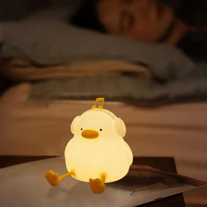 Veilleuse bebe petit canard | lumière douce et chaleureuse - Les douceurs de bébé