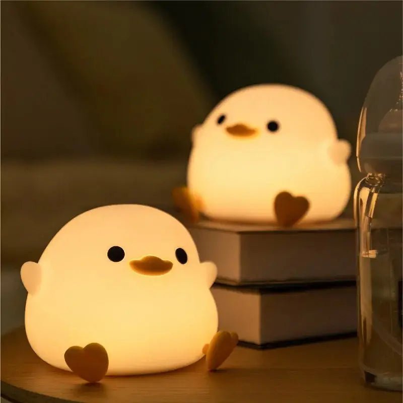 Veilleuse bebe petit canard | lumière douce et chaleureuse - Les douceurs de bébé