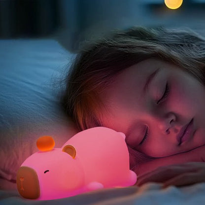 veilleuse capybara | apaise les craintes nocturnes - Les douceurs de bébé