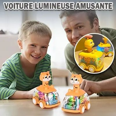 Voiture lumineuse | apprendre tout en s'amusant - Les douceurs de bébé